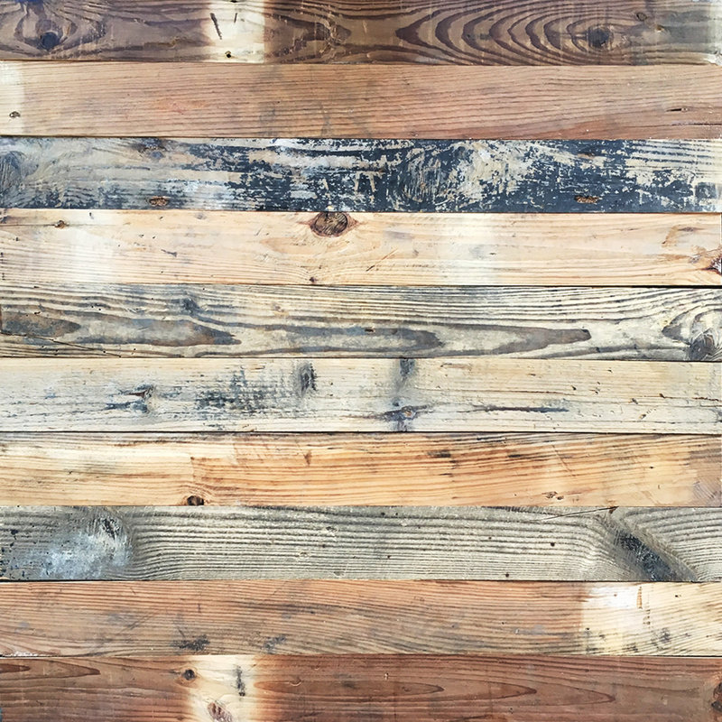 loryro 5" x 35.4" Peel and Stick Reclaimed Wood Wall Paneling (10pack
